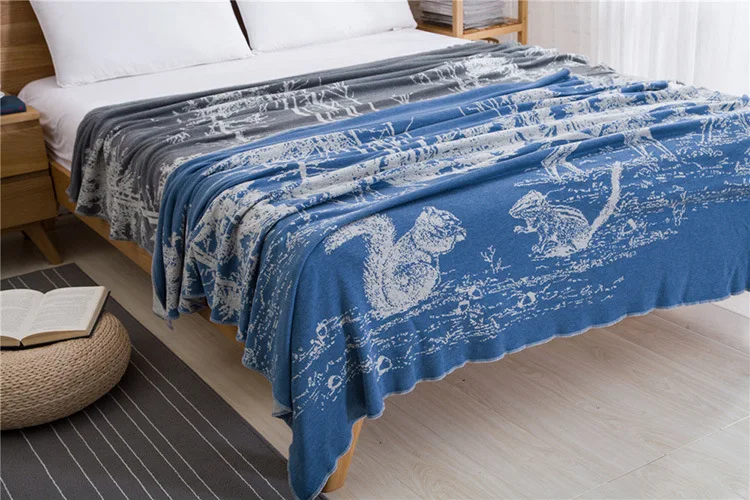 Forest Cotton Knitted Thread Blanket New Style Sofa Blanket Photographic Prop Model Room Nap Blanket Thread Blanket Knitted Blan
Forest Cotton Knitted Thread Blanket New Style Sofa Blanket Photographic Prop Model Room Nap Blanket Thread Blanket Knitted Blan