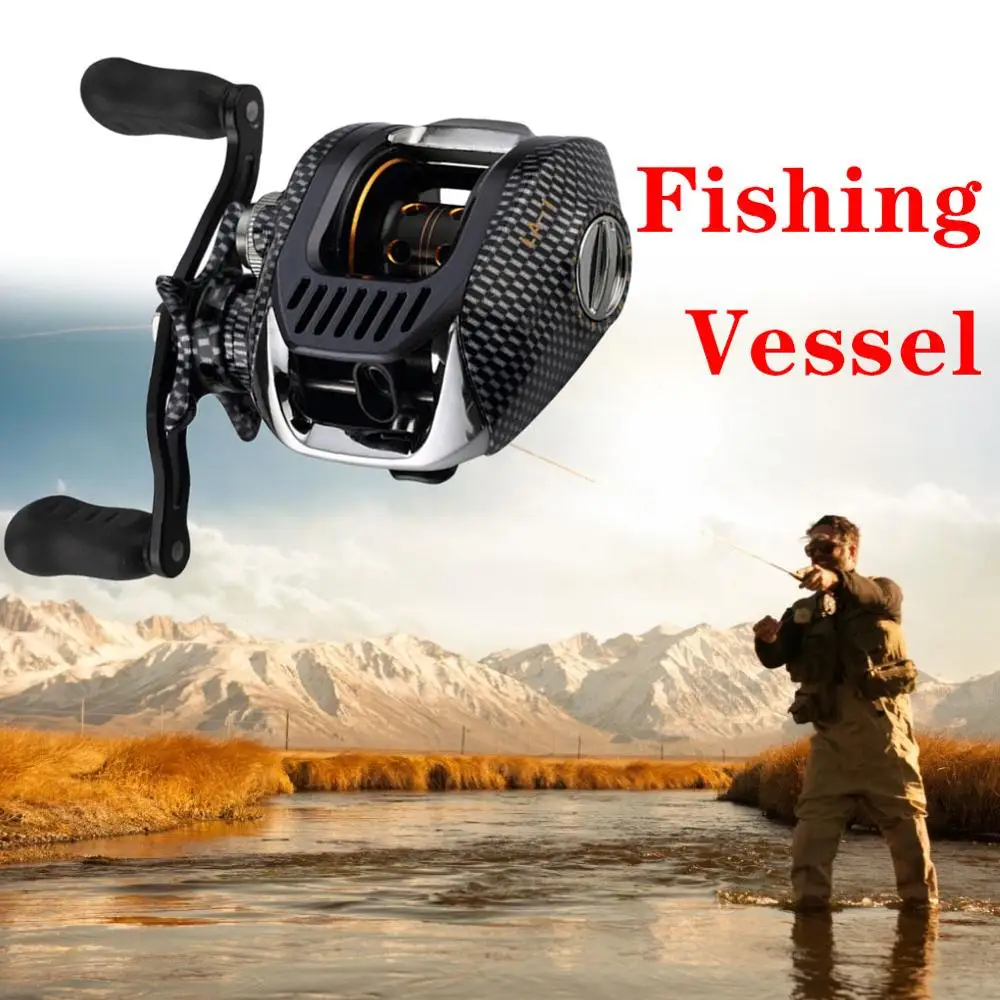 6.3:1 Baitcast Fishing Reel 13 Bearing Large Line Capacity Lightweight Left-handed Right-handed Bait Casting Fishing Wheel Tool
6.3:1 Baitcast Fishing Reel 13 Bearing Large Line Capacity Lightweight Left-handed Right-handed Bait Casting Fishing Wheel Tool