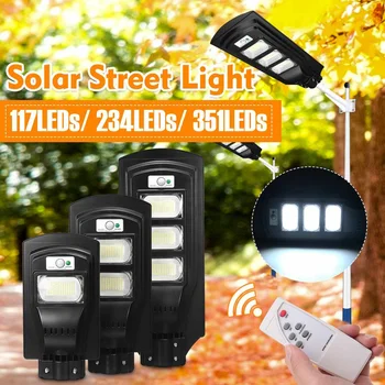 117/234W/351Led LED Solar Street Light Solar Light Radar PIR Motion Sensor Wall Timing Lamp+Remote comtrol Waterproof for Plaza
117/234W/351Led LED Solar Street Light Solar Light Radar PIR Motion Sensor Wall Timing Lamp+Remote comtrol Waterproof for Plaza