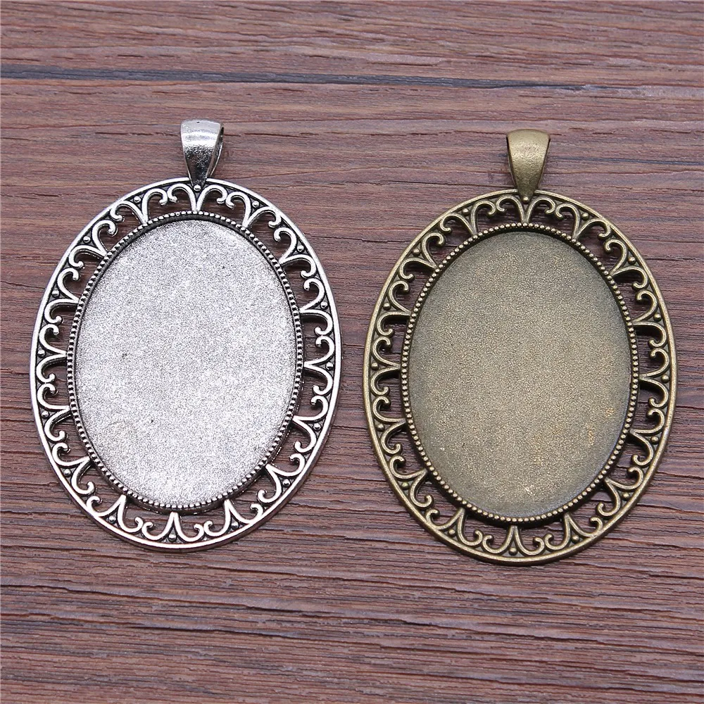 4pcs 30x40mm Inner Size Antique Bronze Antique Silver Plated Metal Alloy Cameo Cabochon Base Setting
4pcs 30x40mm Inner Size Antique Bronze Antique Silver Plated Metal Alloy Cameo Cabochon Base Setting