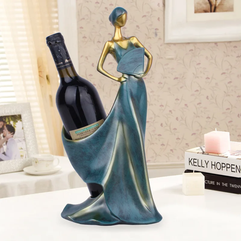 Resin Crafts Modern Minimalist Blue Take Fan Beauty Red Wine Rack Decoration Creative Restaurant Wine Cabinet Pendulum
Resin Crafts Modern Minimalist Blue Take Fan Beauty Red Wine Rack Decoration Creative Restaurant Wine Cabinet Pendulum