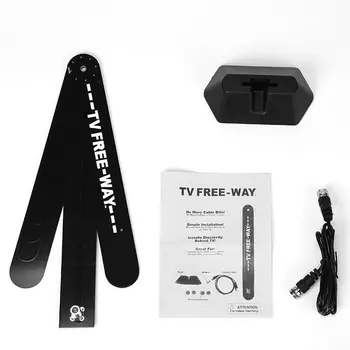 Durable Home Indoor Tele TV Audio Video Aerial Simple Installation Wired High Gain Digital Indoor TV Aerial
Durable Home Indoor Tele TV Audio Video Aerial Simple Installation Wired High Gain Digital Indoor TV Aerial