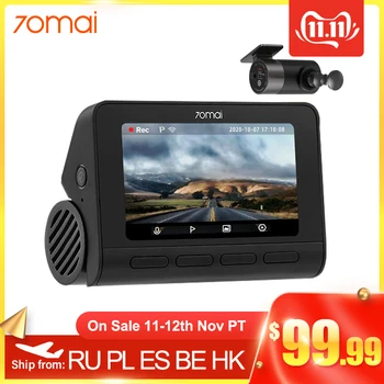 70MAI4KDVR2 2020 New 70mai 4K Dash Cam A800 Smart DVR Built-in GPS with ADAS UHD Image SONY IMX415 140FOV 24H Parking Monitior
70MAI4KDVR2 2020 New 70mai 4K Dash Cam A800 Smart DVR Built-in GPS with ADAS UHD Image SONY IMX415 140FOV 24H Parking Monitior