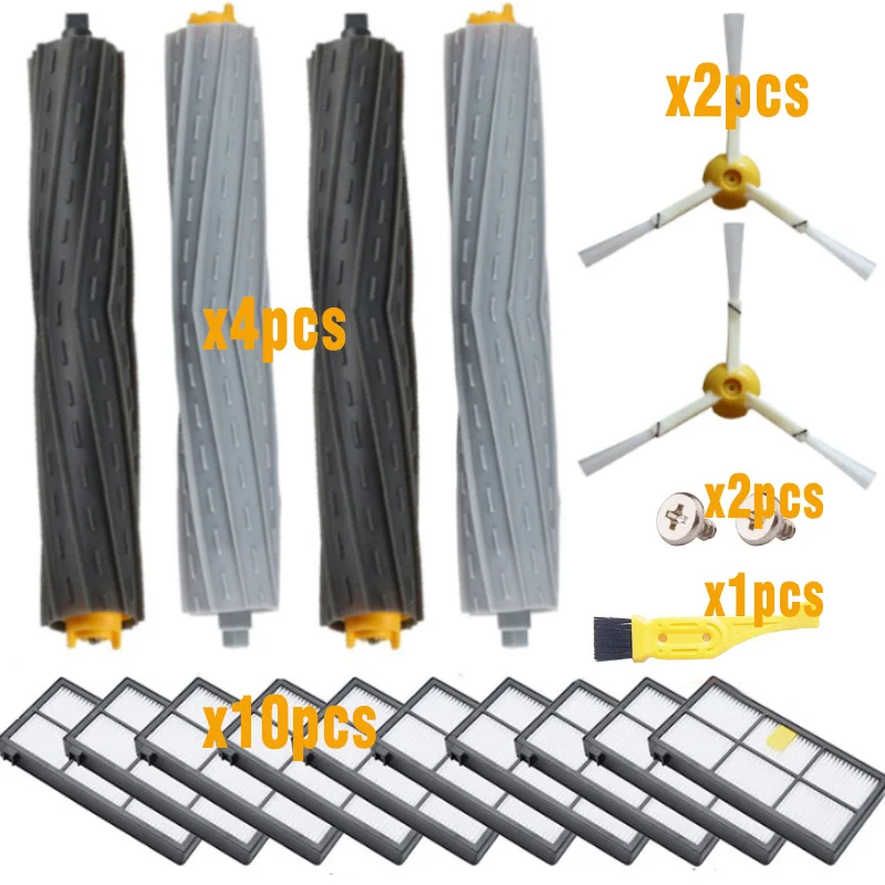 Sweeping robot Accessories HEPA Filters for iRobot Roomba 880 860 870 871 980 990 Replenishment Parts Spare Brushes Kit
Sweeping robot Accessories HEPA Filters for iRobot Roomba 880 860 870 871 980 990 Replenishment Parts Spare Brushes Kit
