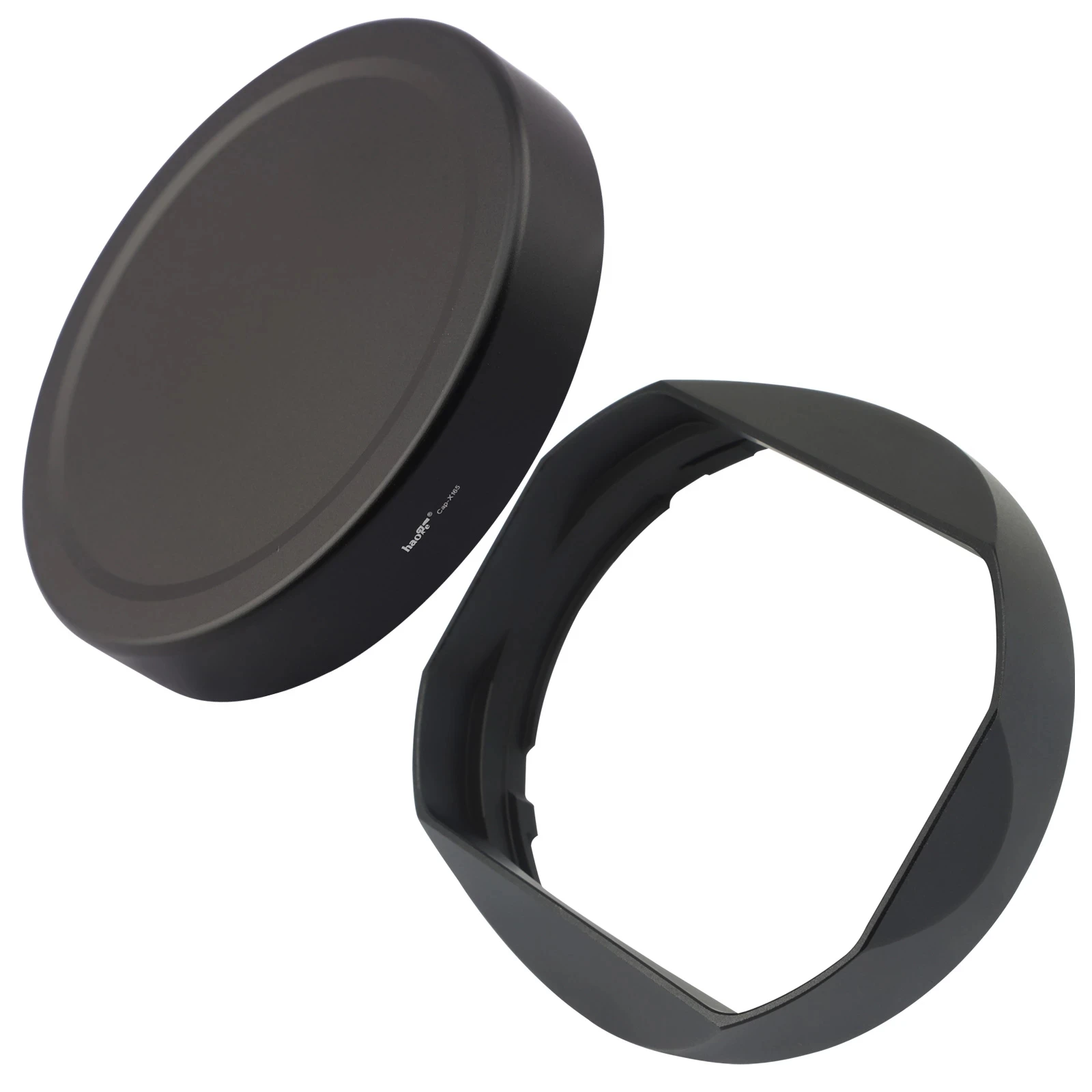 

Haoge LH-X165 Square Metal Lens Hood Shade with Metal Cap for Fujifilm Fuji XF XF16-55mm F2.8 R LM WR Lens Black