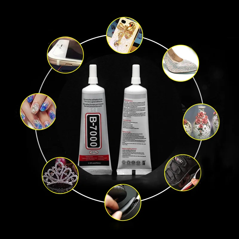 25ml Liquid B-7000 Multipurpose Glue Epoxy Adhesive For Diy Crafts Rhinestone Glass Phone Touch Screen Super Glue Strong B7000
25ml Liquid B-7000 Multipurpose Glue Epoxy Adhesive For Diy Crafts Rhinestone Glass Phone Touch Screen Super Glue Strong B7000