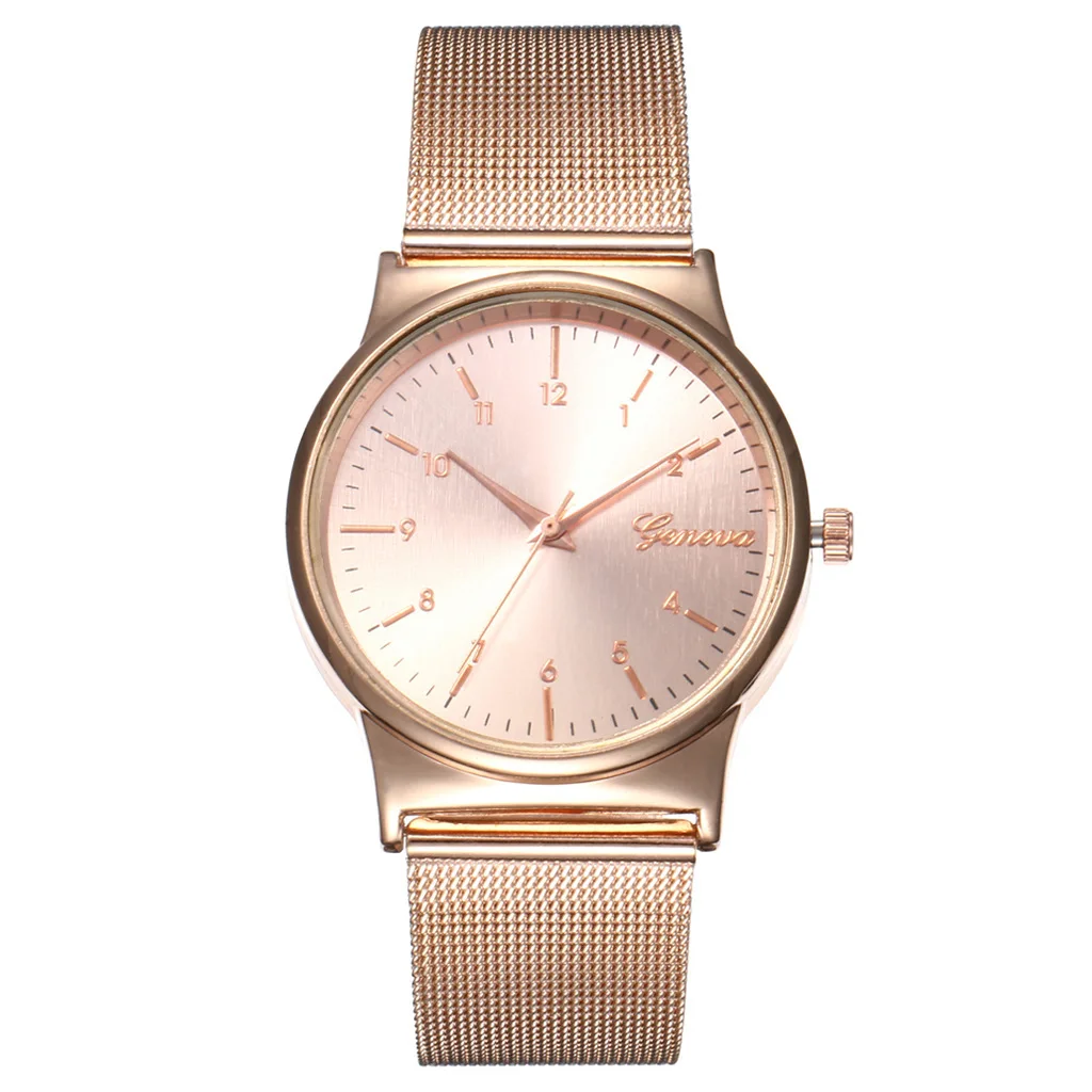Trend of Fashion Alloy Mesh Belt WOMEN'S Watch Simple Versatile with Numbers Measuring Three Needle Surface Women's Casual Quart
Trend of Fashion Alloy Mesh Belt WOMEN'S Watch Simple Versatile with Numbers Measuring Three Needle Surface Women's Casual Quart