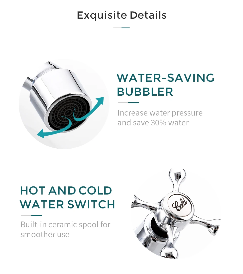 FRUD Faucet Kitchen Tap Sink Mixer Double Handle Kitchen Faucets Swivel Spout Kitchen Water Mixer Tap Kitchen torneira cozinha