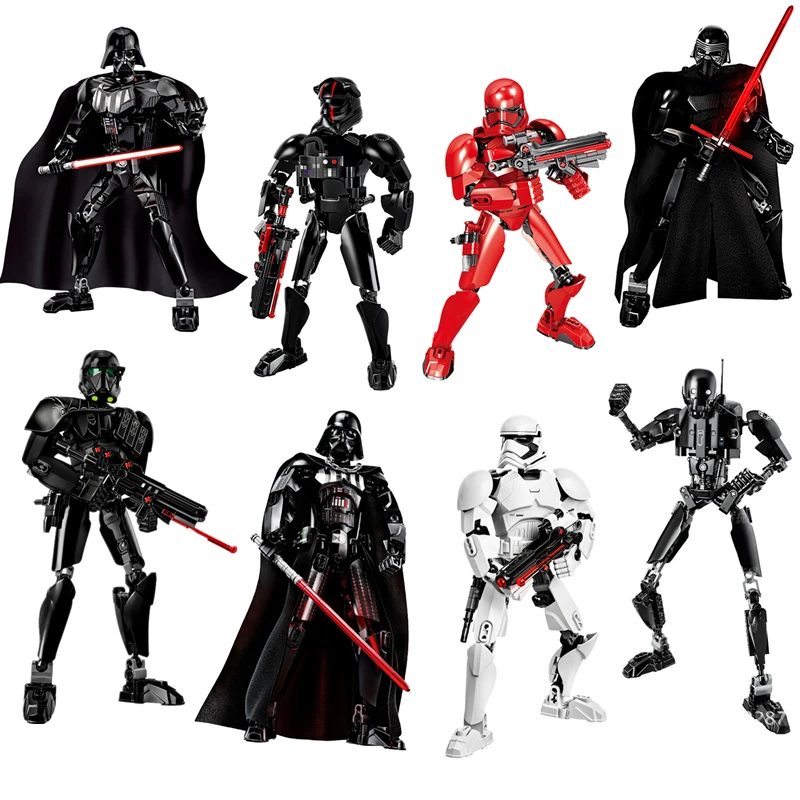 Disney Star War Building Block Figure Dolls Darth Vader K 2SO Kylo Ren Model Starplan Wars Action Figure Brick Toy For Children
Disney Star War Building Block Figure Dolls Darth Vader K 2SO Kylo Ren Model Starplan Wars Action Figure Brick Toy For Children