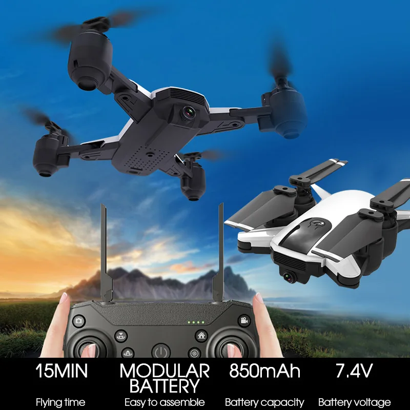 SHRC H1G Foldable 1080P HD Camera RC Drone Wifi GPS FPV Quadcopter Gesture Photo One Key Return Aircraft
SHRC H1G Foldable 1080P HD Camera RC Drone Wifi GPS FPV Quadcopter Gesture Photo One Key Return Aircraft