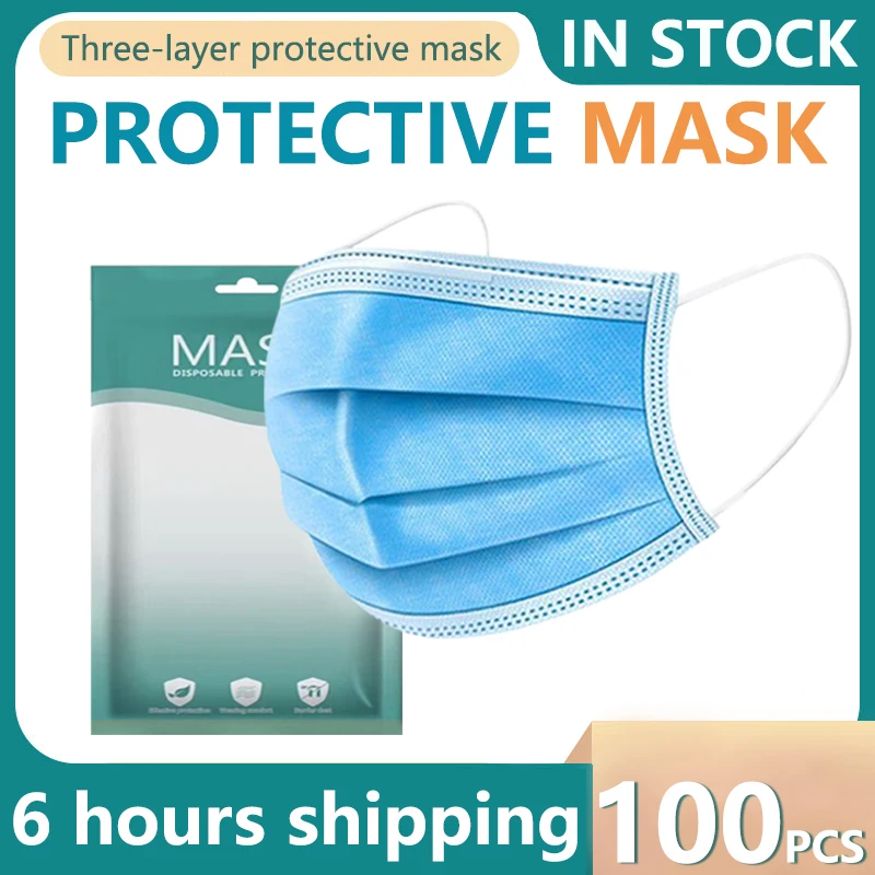 Anti-Pollution 3 Laye Mask dust protective mask Disposable Face Masks Elastic Ear Loop Disposable Dust Filter Safety Masks
Anti-Pollution 3 Laye Mask dust protective mask Disposable Face Masks Elastic Ear Loop Disposable Dust Filter Safety Masks