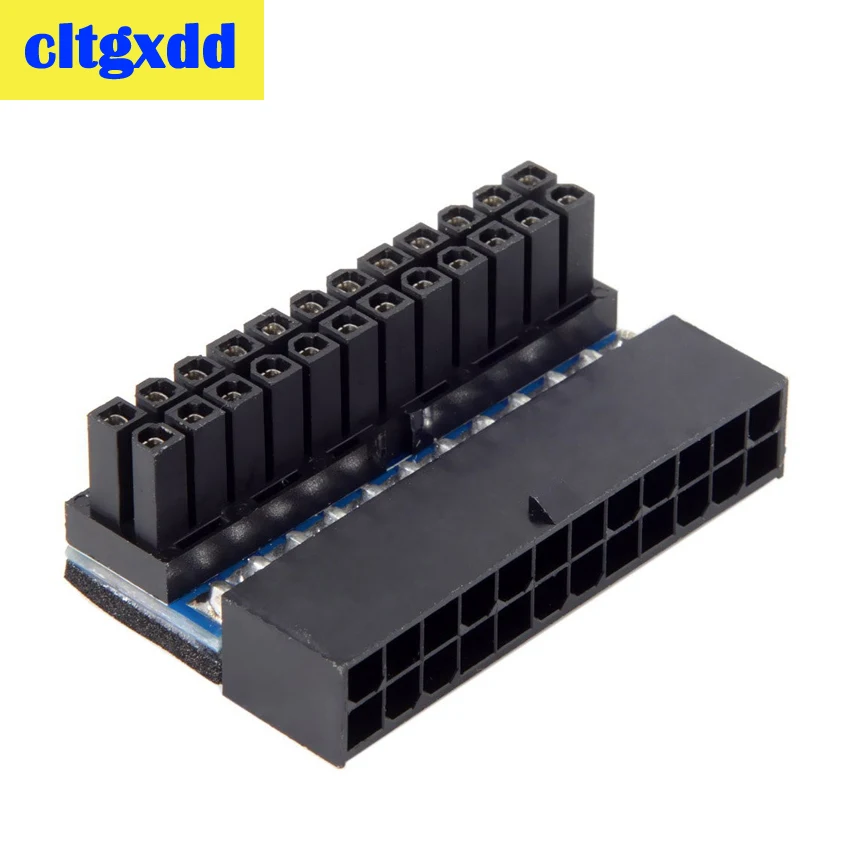 ATX 24Pin 90 degree 24 pin to 24pin Power Plug Adapter Mainboard Motherboard Power Connector converter for Power Supply Cable
ATX 24Pin 90 degree 24 pin to 24pin Power Plug Adapter Mainboard Motherboard Power Connector converter for Power Supply Cable