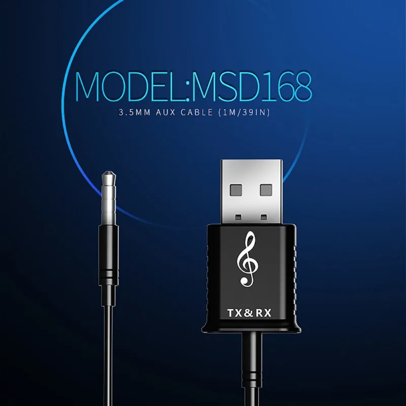 Bluetooth 5.0 Audio Receiver Transmitter USB AUX 3.5mm Jack Wireless Adapter
Bluetooth 5.0 Audio Receiver Transmitter USB AUX 3.5mm Jack Wireless Adapter