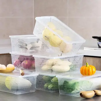 Refrigerator Organizer Containers Plastic Box For Food Storage With Lids Kitchen Large Fruit Vegatable Food Crisper
Refrigerator Organizer Containers Plastic Box For Food Storage With Lids Kitchen Large Fruit Vegatable Food Crisper