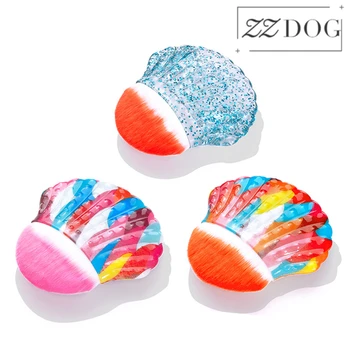 ZZDOG 1Pcs Professional Makeup Brushes Colorful Shell Theme Concealer Liquid Foundation Brush High-Quality Beauty Tool Cosmetic 
ZZDOG 1Pcs Professional Makeup Brushes Colorful Shell Theme Concealer Liquid Foundation Brush High-Quality Beauty Tool Cosmetic