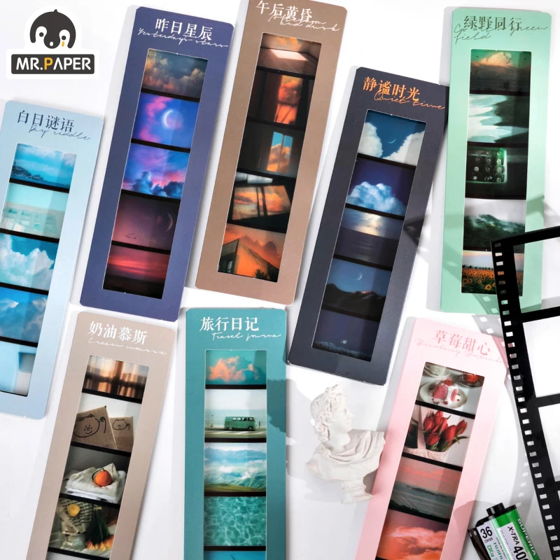 Mr.Paper 1 Pc/bag 8 Designs One Frame Time Series Ins Style Sticky Notes Scenery Stickers Creative Stationery Label Stickers
Mr.Paper 1 Pc/bag 8 Designs One Frame Time Series Ins Style Sticky Notes Scenery Stickers Creative Stationery Label Stickers