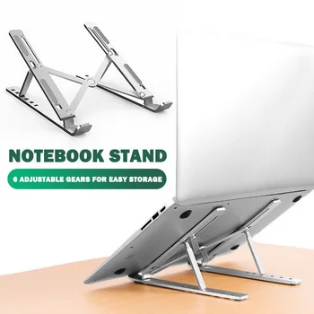 Aluminum Alloy Laptops Stand For 11"-15" Notebook Adjustable Laptop Computer Holder Desk Stand Non-Slip Silicone At The Bottom
Aluminum Alloy Laptops Stand For 11"-15" Notebook Adjustable Laptop Computer Holder Desk Stand Non-Slip Silicone At The Bottom
