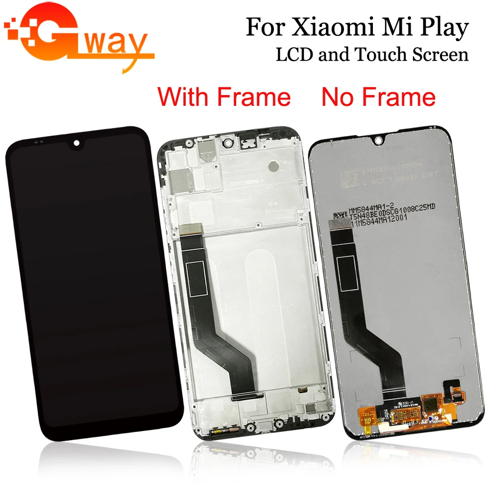 100% Tested For Xiaomi Mi Play LCD Display + Touch Screen Digitizer Assembly With Frame Replacement For Xiaomi Miplay + Tools
100% Tested For Xiaomi Mi Play LCD Display + Touch Screen Digitizer Assembly With Frame Replacement For Xiaomi Miplay + Tools