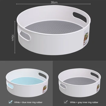 Multi-function Storage Rack Fruit Storage Tray Anti-skid Rotating Storage Tray Cosmetic Storage Box Space Saving Storage Box
Multi-function Storage Rack Fruit Storage Tray Anti-skid Rotating Storage Tray Cosmetic Storage Box Space Saving Storage Box