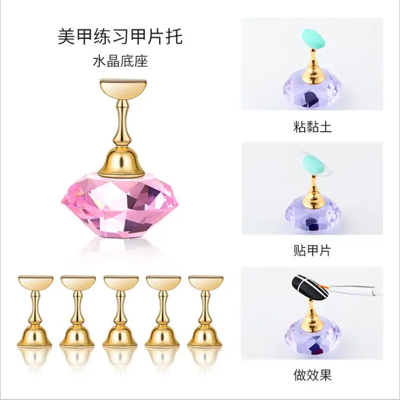 1Set Nail Clip Practice Training Display Stand Acrylic Crystal Frame Alloy Fake Nail Salon DIY Manicure Tool Nail Shelf
1Set Nail Clip Practice Training Display Stand Acrylic Crystal Frame Alloy Fake Nail Salon DIY Manicure Tool Nail Shelf