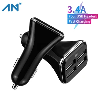 3.4A Car Quick Charger For Mobile Phone Four Usb Car Charger with LED indicator Fast Car-charger Adapter for Samsung iphone OPPO
3.4A Car Quick Charger For Mobile Phone Four Usb Car Charger with LED indicator Fast Car-charger Adapter for Samsung iphone OPPO