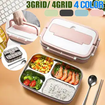 Portable Lunch Box 304 Stainless Steel Bento Box With Tableware Student Sealed Leakproof Large-capacity Food Container Tableware
Portable Lunch Box 304 Stainless Steel Bento Box With Tableware Student Sealed Leakproof Large-capacity Food Container Tableware