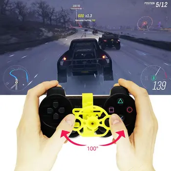 Racing Games Mini Steering Wheel Auxiliary Controller Game Joystick Racing Games Simulation Simulator Gamepad for PS3 Accessory
Racing Games Mini Steering Wheel Auxiliary Controller Game Joystick Racing Games Simulation Simulator Gamepad for PS3 Accessory