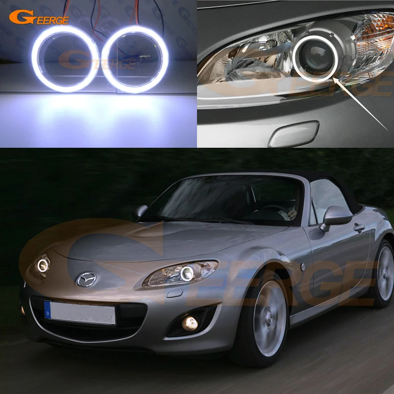 For MAZDA MX-5 2009 2010 2011 2012 2013 2014 Excellent DRL Ultra bright illumination COB led angel eyes kit halo rings
For MAZDA MX-5 2009 2010 2011 2012 2013 2014 Excellent DRL Ultra bright illumination COB led angel eyes kit halo rings