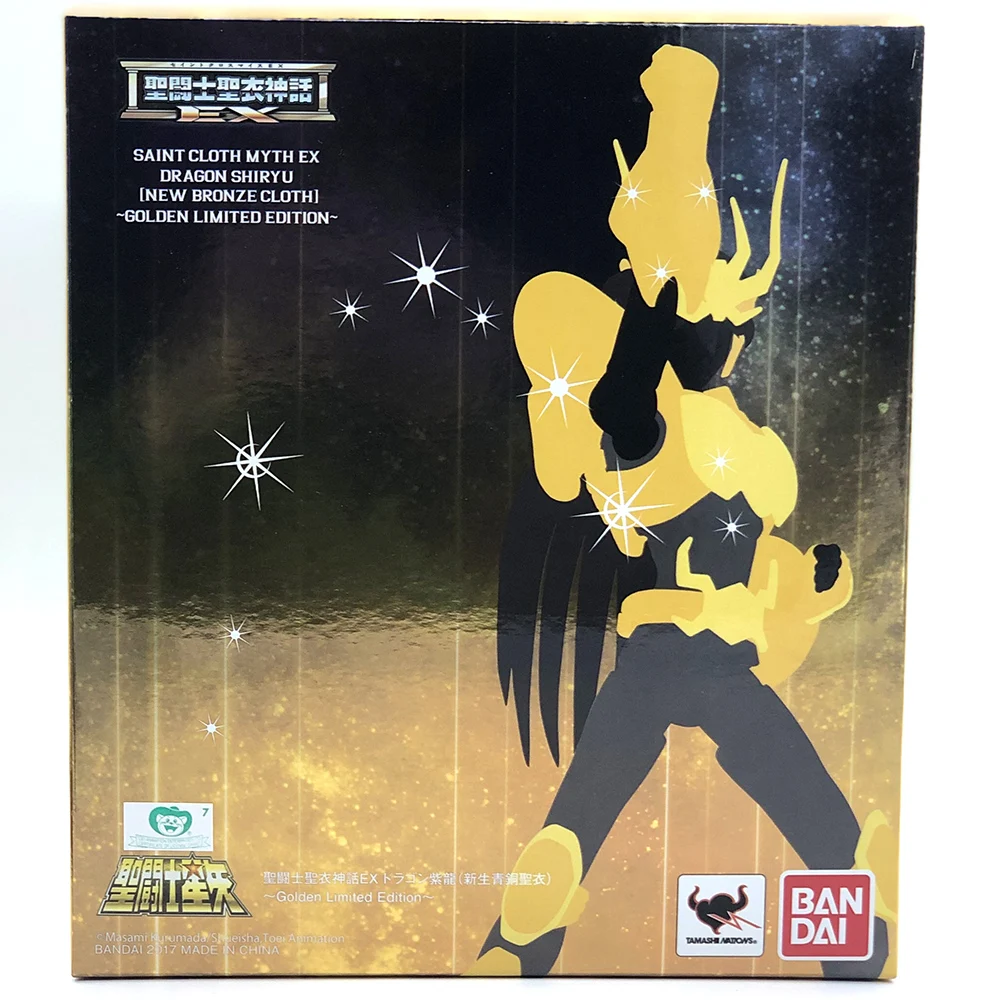 Bandai Tamashii Saint Seiya Myth Cloth EX 30TH Anniversary Golden Shiryu V2 New Bronze PVC Action Figure Model Toys Gifts | Игрушки и
