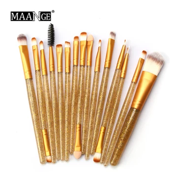 15 pcs/set Eye Makeup Brush Nylon Fiber Shimmering Powder Handle Eye Shadow Concealer Foundation Brush Cosmetics Tool Set Nylon
15 pcs/set Eye Makeup Brush Nylon Fiber Shimmering Powder Handle Eye Shadow Concealer Foundation Brush Cosmetics Tool Set Nylon