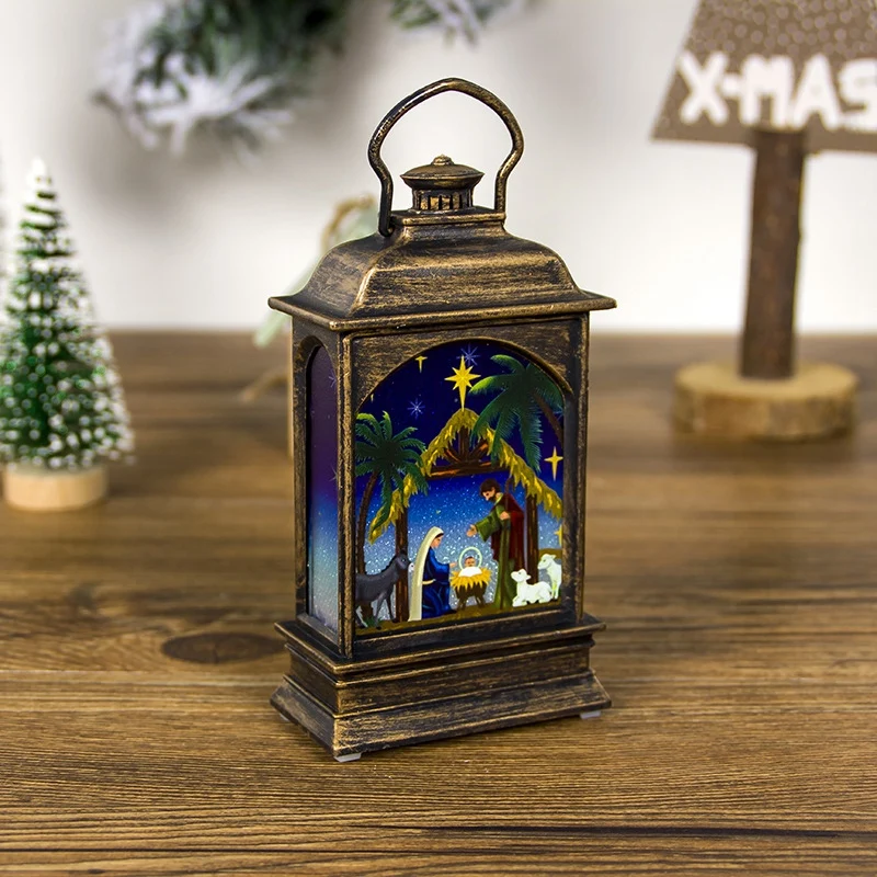 2 Pcs Set Christmas Light Decorations Craft Home Decor Hanging Pendant Creative Small Wind Lamp Ornament Painted Lights Copper
2 Pcs Set Christmas Light Decorations Craft Home Decor Hanging Pendant Creative Small Wind Lamp Ornament Painted Lights Copper