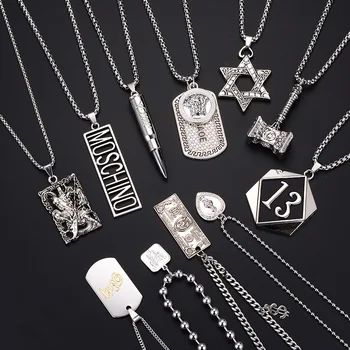 New Hot Sale Hip Hop Jewelry Men Chain Necklace Skull Pendant Necklace Trendy Gothic Punk Necklace Women Fashion Jewelry
New Hot Sale Hip Hop Jewelry Men Chain Necklace Skull Pendant Necklace Trendy Gothic Punk Necklace Women Fashion Jewelry