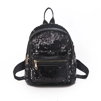 New Teenage Bling Glitter Sequins Backpack Girls Rucksack Students School Bag Female Shiny Mini Backpacks
New Teenage Bling Glitter Sequins Backpack Girls Rucksack Students School Bag Female Shiny Mini Backpacks