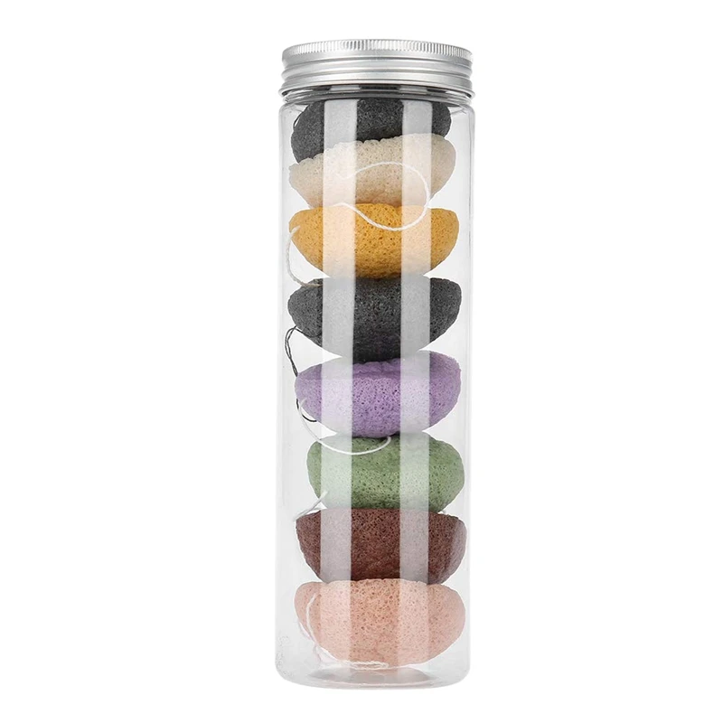 Konjac Sponge Set, 8Pcs Color Round Type 100% Konjac Wash Face Flutter Natural Facial Care Body Sponges Gentle Exfoliating, Deep
Konjac Sponge Set, 8Pcs Color Round Type 100% Konjac Wash Face Flutter Natural Facial Care Body Sponges Gentle Exfoliating, Deep