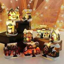 LED Light Up Small Village House Scene Christmas Decor Resin Ornament Xmas Decoration New Year 2022
LED Light Up Small Village House Scene Christmas Decor Resin Ornament Xmas Decoration New Year 2022