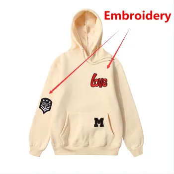 Hot Brand 2020 New 100% Cotton LOVE Embroidery Patchwork Hoodies Men Sweatshirts Pullover Mens Hooded Male Hoodie Streetwear
Hot Brand 2020 New 100% Cotton LOVE Embroidery Patchwork Hoodies Men Sweatshirts Pullover Mens Hooded Male Hoodie Streetwear