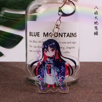 

Ootengu Keychain Acrylic Man Key Chain Anime Women Key Holder Keyring Kids Key Ring Pendant Porte Clef Onmyoji Ibaraki Douji