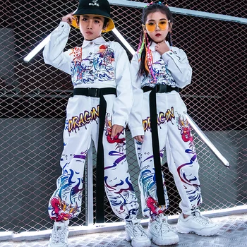 NEW! Children'S Jazz Dance Costumes Boys And Girls Tide Hip-Hop Handsome Long Sleeved Jumpsuit Street Performance Clothes DL5020
NEW! Children'S Jazz Dance Costumes Boys And Girls Tide Hip-Hop Handsome Long Sleeved Jumpsuit Street Performance Clothes DL5020