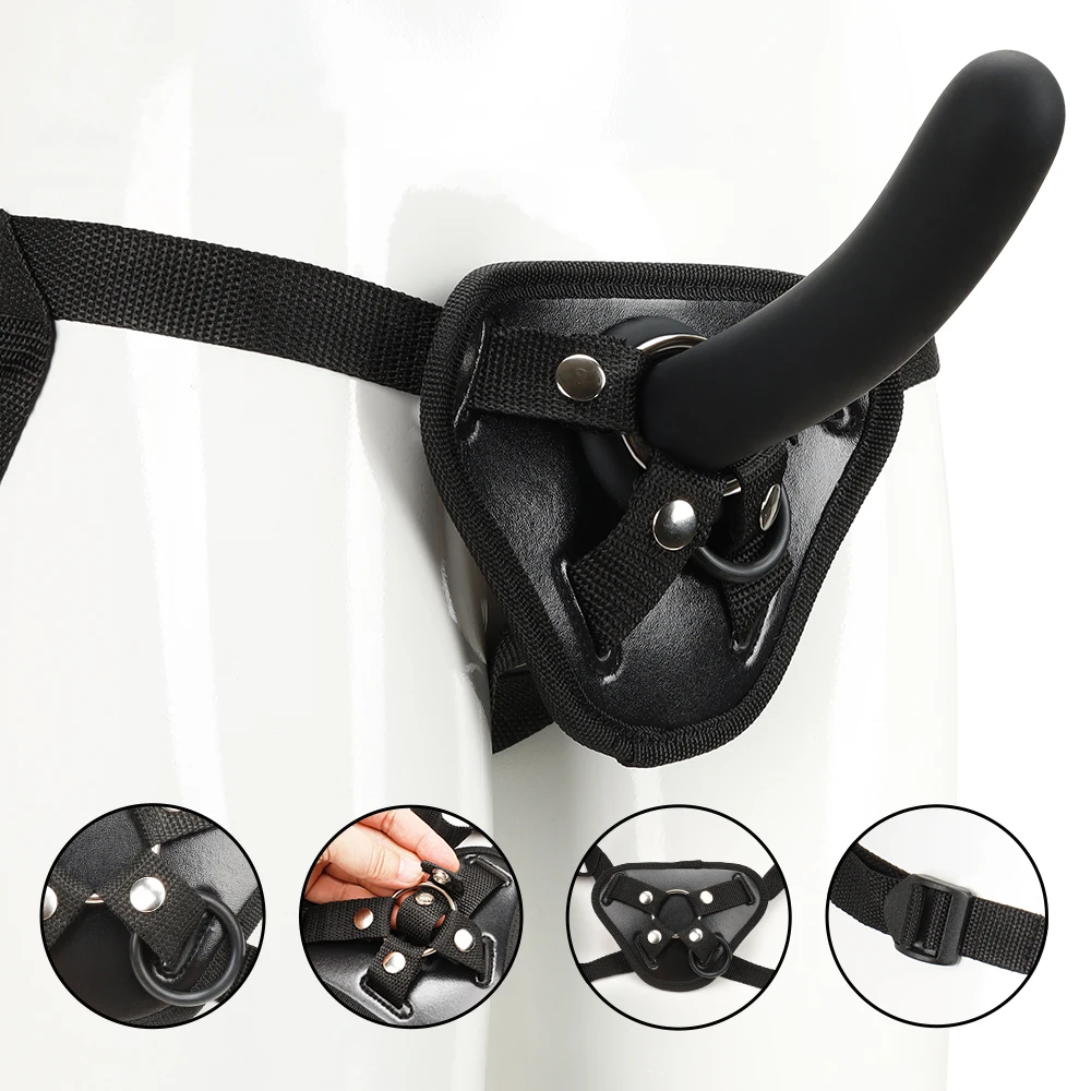 Страпон полый на ремнях с подкачкой Orion Inflatable Strap On, черный 5130400000 - Orion - Страпоны на трусиках и ремешках - Купить