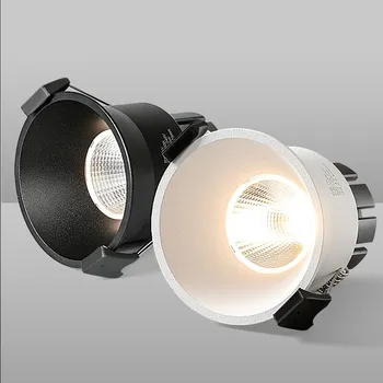 5W 7W 10W 12W 15W COB Dimmable LED Downlight AC85-265V Recessed LED Spot Light Ceiling Lamp Light for Indoor Lighting white body
5W 7W 10W 12W 15W COB Dimmable LED Downlight AC85-265V Recessed LED Spot Light Ceiling Lamp Light for Indoor Lighting white body