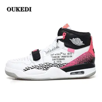 OUKEDI 35-45 Men KIDS Basketball Shoes Couple Breathable Retro Sneakers Women Authentic Zapatillas Hombre Deportiva Jordan Shoes 
OUKEDI 35-45 Men KIDS Basketball Shoes Couple Breathable Retro Sneakers Women Authentic Zapatillas Hombre Deportiva Jordan Shoes