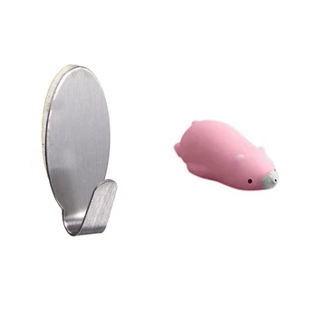 12Pcs Stainless Steel Adhesive Kitchen Bathroom Wall Door Hook New with 20Pcs Mini Squeeze Toy Soft Release Stress Toys
12Pcs Stainless Steel Adhesive Kitchen Bathroom Wall Door Hook New with 20Pcs Mini Squeeze Toy Soft Release Stress Toys