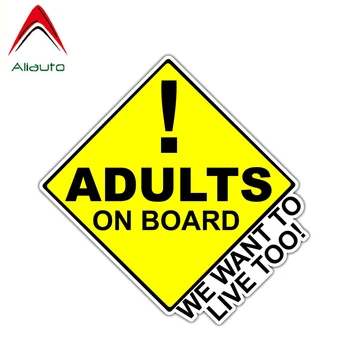 Aliauto Warning Car Sticker Adults on Board We Want To Live Too Decal Accessories PVC for Vw T4 Renault Clio Saab Audi,11cm*9cm
Aliauto Warning Car Sticker Adults on Board We Want To Live Too Decal Accessories PVC for Vw T4 Renault Clio Saab Audi,11cm*9cm