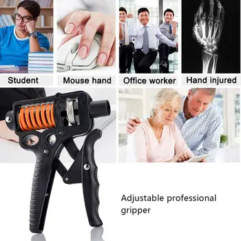 Adjustable Grip Force Finger Rehabilitation Training Device Strengthener Muscle Power Trainer Hand Exerciser Training Gripper
Adjustable Grip Force Finger Rehabilitation Training Device Strengthener Muscle Power Trainer Hand Exerciser Training Gripper