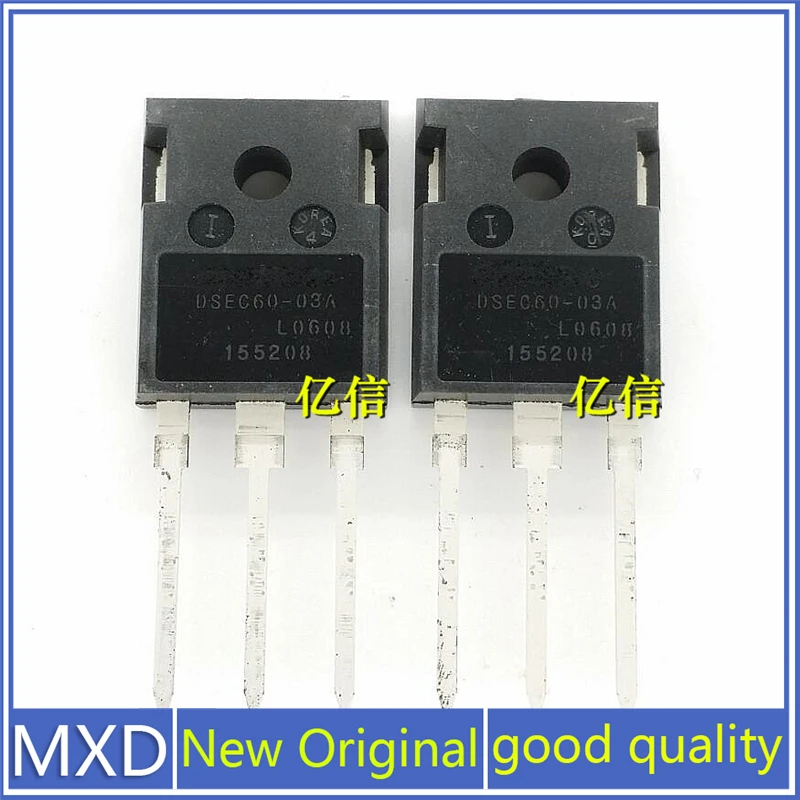 5Pcs/Lot New Original DSEC60-03A Fast Recovery Rectifier Diode TO-247 Good Quality
5Pcs/Lot New Original DSEC60-03A Fast Recovery Rectifier Diode TO-247 Good Quality