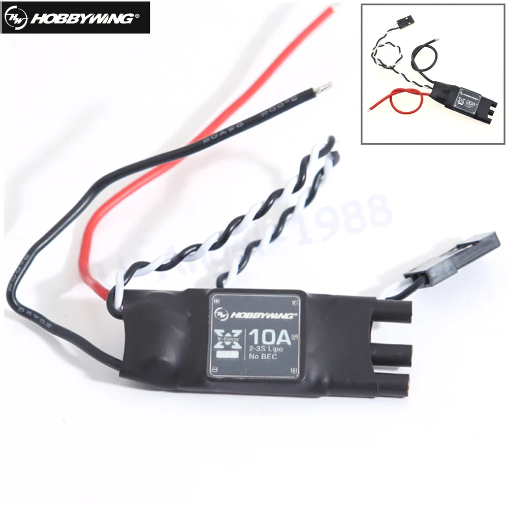 Hobbywing XRotor 2-6S Lipo 40A /20A /10A бесщеточный ESC без BEC Высокая частота обновления для