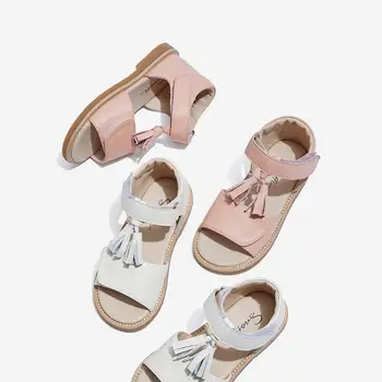 Summer Brand New Girls Kids Sandals Double-adjustable Magic Paste Upper Tassel Breathable Open Toe Rubber School Sport Casual 
Summer Brand New Girls Kids Sandals Double-adjustable Magic Paste Upper Tassel Breathable Open Toe Rubber School Sport Casual