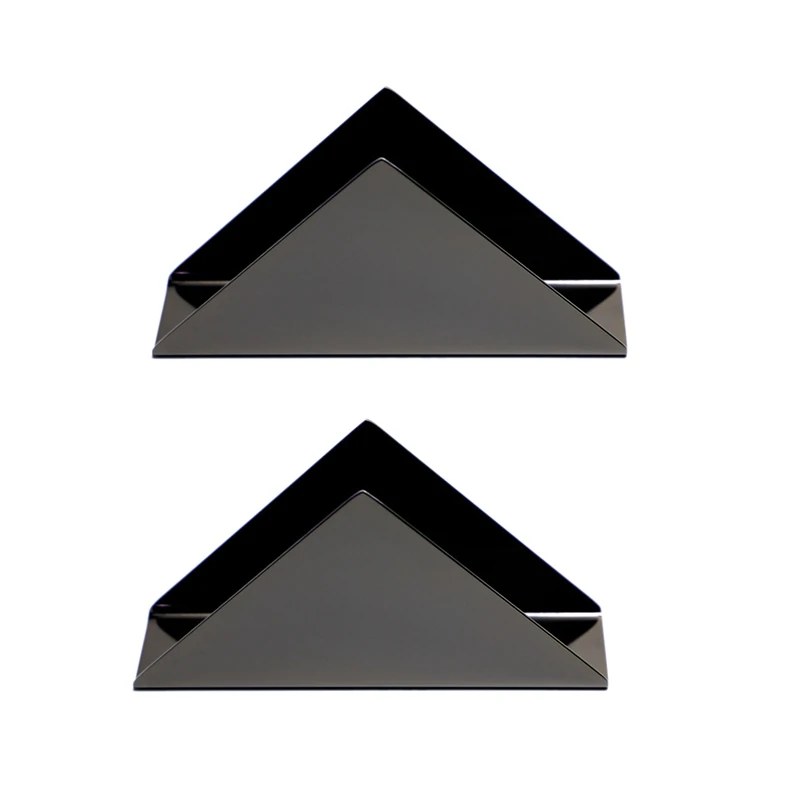 2 Pcs Modern Geometric Triple-cornered-Shaped Metal Napkin Holders Stand Tissue Organizer Paper Towel Rack for Kitchen Restauran
2 Pcs Modern Geometric Triple-cornered-Shaped Metal Napkin Holders Stand Tissue Organizer Paper Towel Rack for Kitchen Restauran