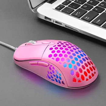 Colorful RGB Light Weight Wired Mouse Hollow-out Honeycomb Shell Gaming Mouce Mice 4 DPI Adjustable 6 Keys
Colorful RGB Light Weight Wired Mouse Hollow-out Honeycomb Shell Gaming Mouce Mice 4 DPI Adjustable 6 Keys