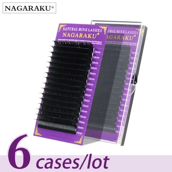 NAGARAKU Eyelashes Make Up Maquiagem Individual Eyelash 6 Cases set High Quality Soft mink Nature Lashes Premium Faux Cils
NAGARAKU Eyelashes Make Up Maquiagem Individual Eyelash 6 Cases set High Quality Soft mink Nature Lashes Premium Faux Cils
